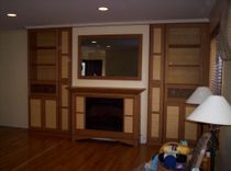 Bamboo Wall Unit And Fireplace Surround 2 small