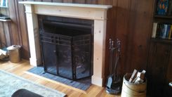 Knotty Pine Fireplace Mantel And Surround 5 small
