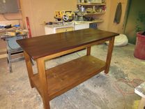 Reclaimed Kitchen Island Butcher Block 2 small