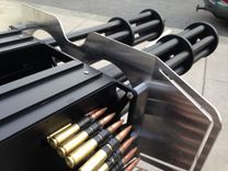 Gatling Gun Lawn Art (Non Firing) 6 small
