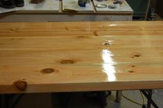 Reclaimed Douglas Fir Industrial Desk 4 small