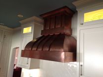 Custom Copper Standing Seam Range Hood 3 small