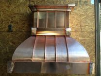 Custom Copper Standing Seam Range Hood 4 small