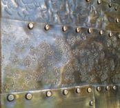 Distressed Copper Riveted Panels And Copper Bar Top 4 small