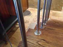 Stainless Steel Staircase Supports 2 small