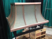 Custom Chimney Cap Using Customer's Repurposed Copper 1 small