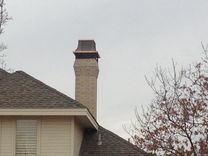 Custom Chimney Cap Using Customer's Repurposed Copper 5 small
