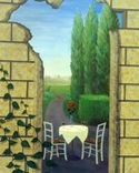Hand-Brush-Painted – Moderate Detail- Custom Home Murals 2 small