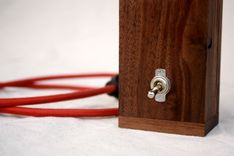 Solid Walnut Lamp 2 small