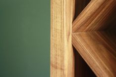 Solid Walnut Wine Storage Credenza 2 small