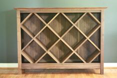 Solid Walnut Wine Storage Credenza 4 small
