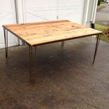 Salvaged Oak Work Station 2 small