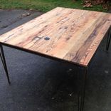 Salvaged Oak Work Station 6 small
