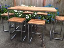 Indoor/Outdoor Pub Table And Stools 1 small