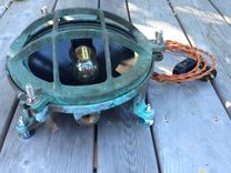 Salvaged Nautical Ship Light 1 small