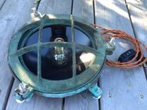 Salvaged Nautical Ship Light 4 small