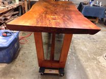 Natural Live Edge Slab Tables 4 small