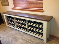 Wine Storage Buffet Table 2 small