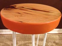 Salvaged Fir Side Table 4 small