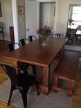 Farmhouse Table And Bench 1 small