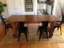 Farmhouse Table And Bench 5 small
