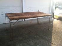Industrial Dining Table 4 small