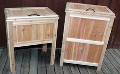 Cedar Wrapped Coolers 1 small