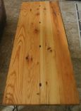 Custom Reclaimed Red Oak Coffee Table 2 small
