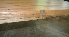 Custom Reclaimed Red Oak Coffee Table 5 small
