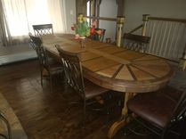 Wagon Wheel Themed Table 1 small
