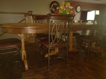 Wagon Wheel Themed Table 6 small