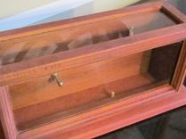 Mahogany Pistol Box 1 small