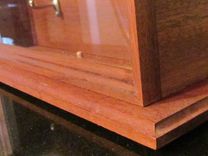 Mahogany Pistol Box 3 small