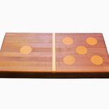 Walnut And Maple Domino Cutting Board 1 small