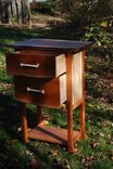 Bone And Salvaged Wood End Table 2 small