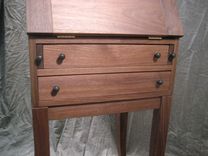 Black Walnut Secretary Desk 3 small