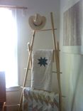 Handcrafted Hand Quilted Tiny Star Quilt 4 small
