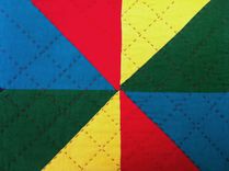 Handcrafted Hand Quilted Four Seasons Star Quilt 2 small