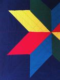 Handcrafted Hand Quilted Four Seasons Star Quilt 4 small