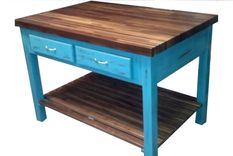 Butcher Block Kitchen Island 1 small