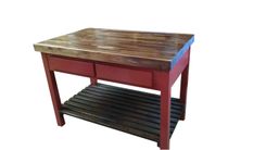 Butcher Block Kitchen Island 2 small