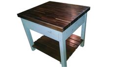 Butcher Block Kitchen Island 3 small