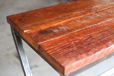 Industrial Modern X Frame Reclaimed Wood Bar 6 small