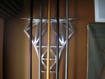 Custom Stainless Cue Rack 2 small