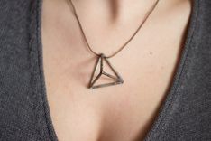 Welded Titanium Pendants 4 small
