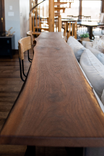 Live Edge Bar Table, Sofa Table Bar Top, Home Bar Height Table, Living Room Sofa Table With Seating 4 small