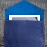 Leather Snowflake Envelope Clutch 3 small