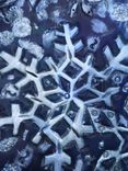 Leather Snowflake Envelope Clutch 4 small