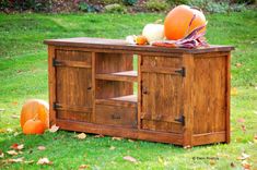 Rustic Entertainment Console Buffet 2 small
