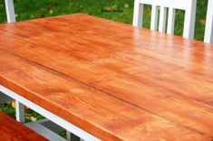 Rustic Country Cottage Farmhouse Dining Room Table, Bench & Four Chair Set 4 small
